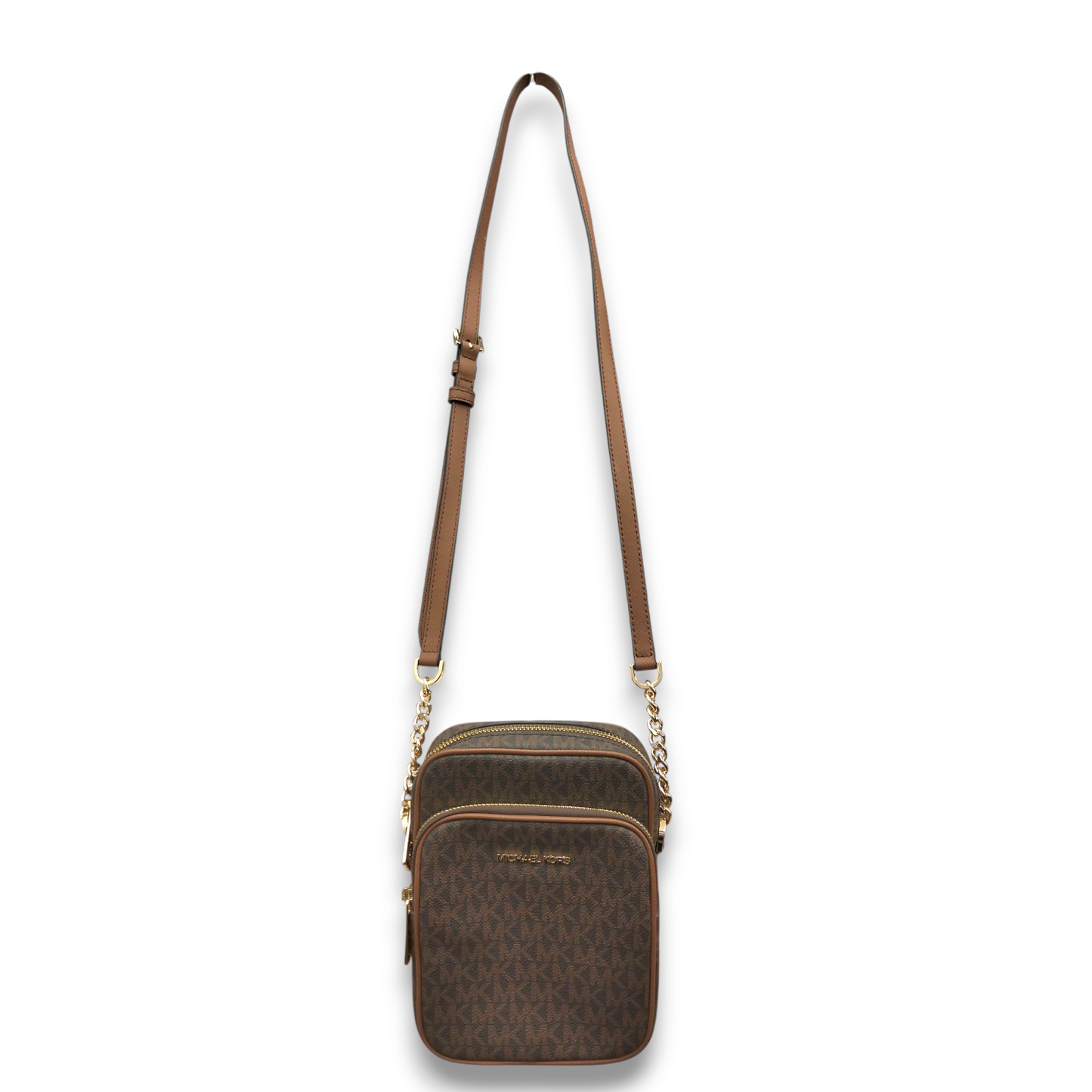 MICHAEL KORS Shoulder Bag 35F1GTVC2B Brown Rank AB