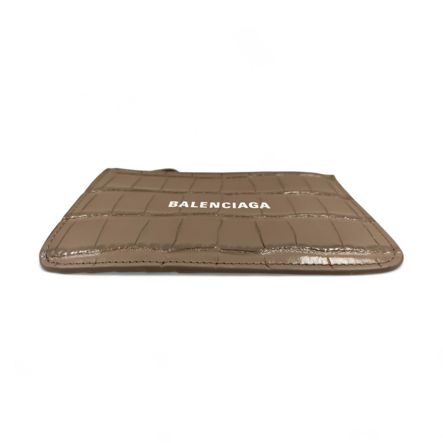 BALENCIAGA Wallet 637130 Beige Rank A