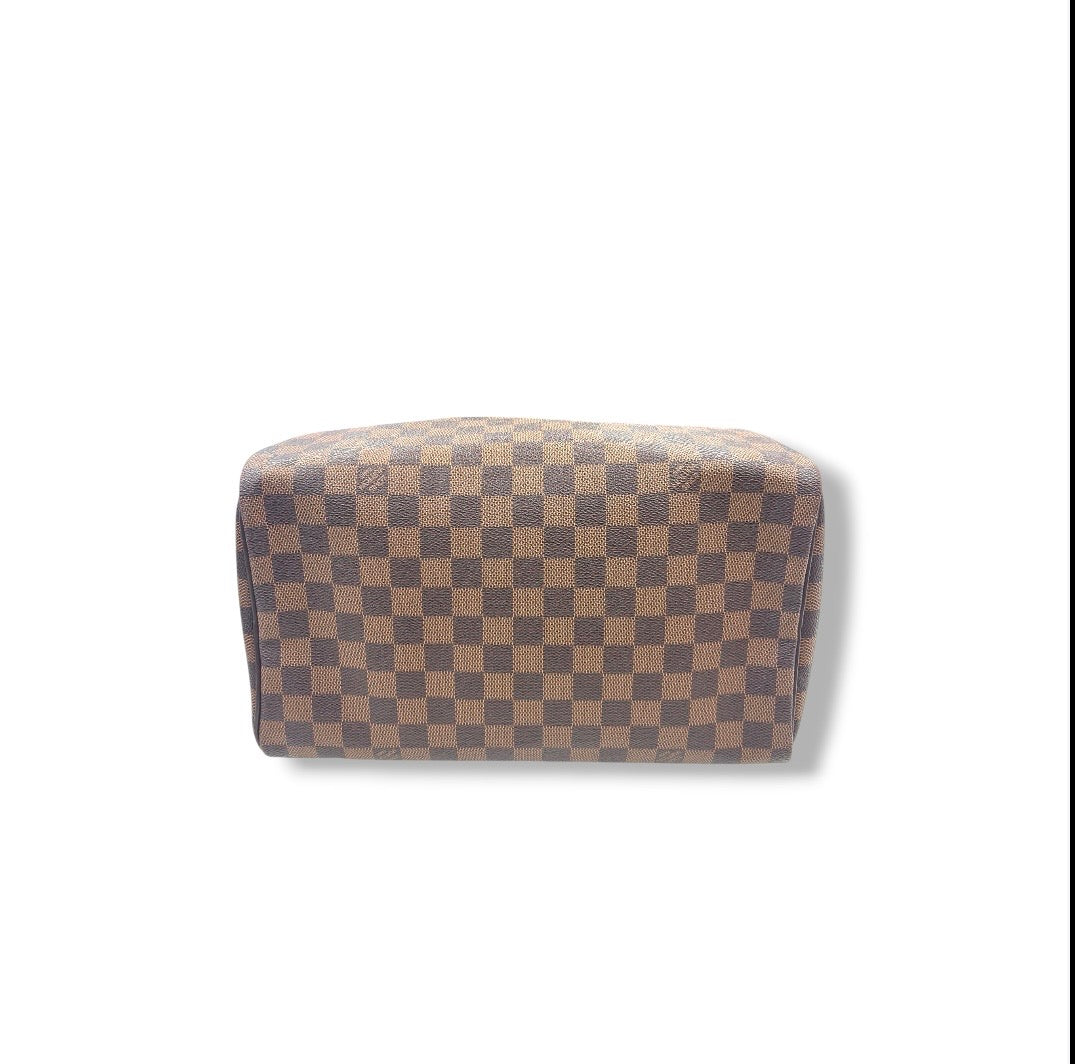 LOUIS VUITTON Handbag Damier N41531 Brown MB1134 Speedy 30 *stain/Scratch* Rank (B)