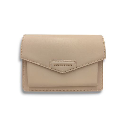 CHARLES & KEITH Shoulder Bag 80680887 Ivory Rank A