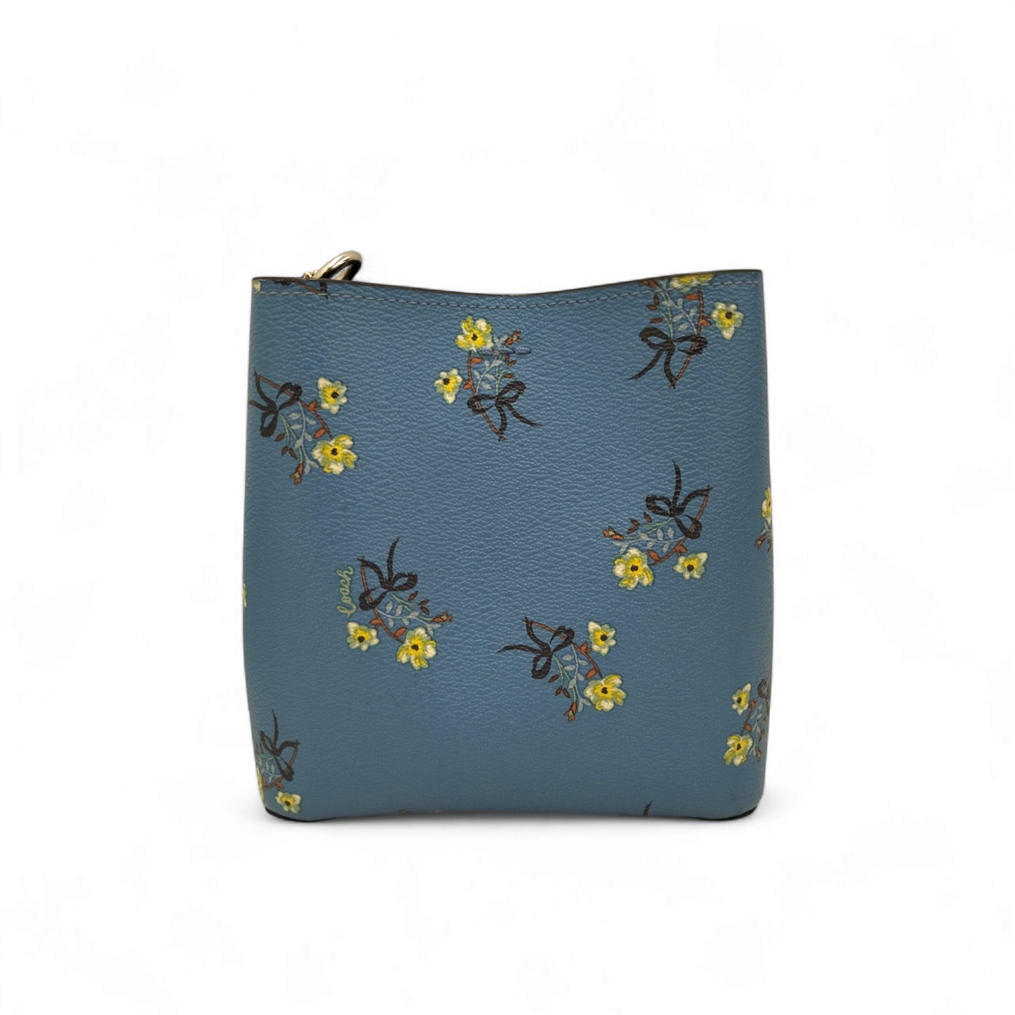 COACH Shoulder Bag Rank AB Sky Blue C7974