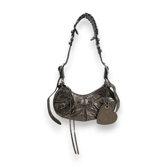 BALENCIAGA Handbag 671309 2564 Rank (AB) Silver
