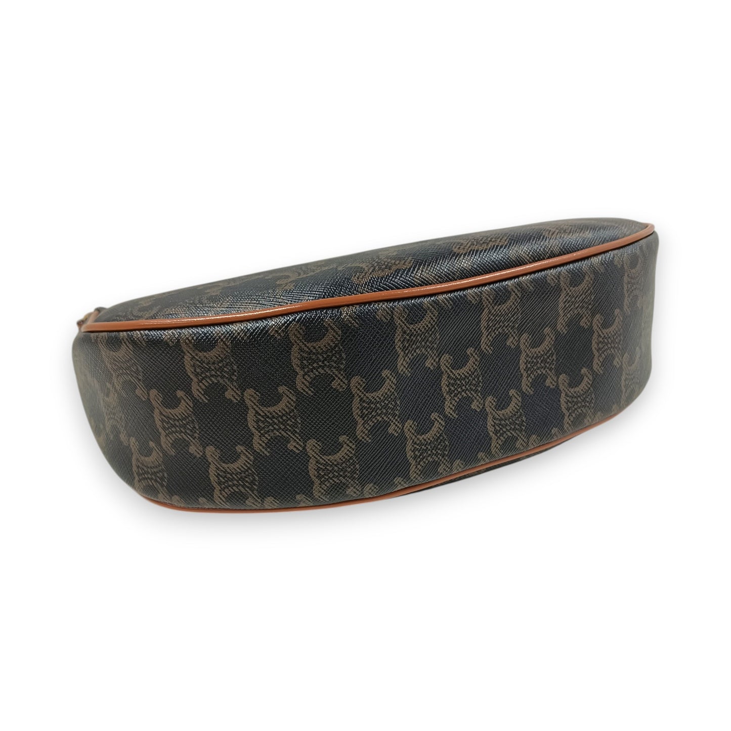 CELINE Handbag AVA Triomphe Rank(B) Black/Brown U-GA-0211