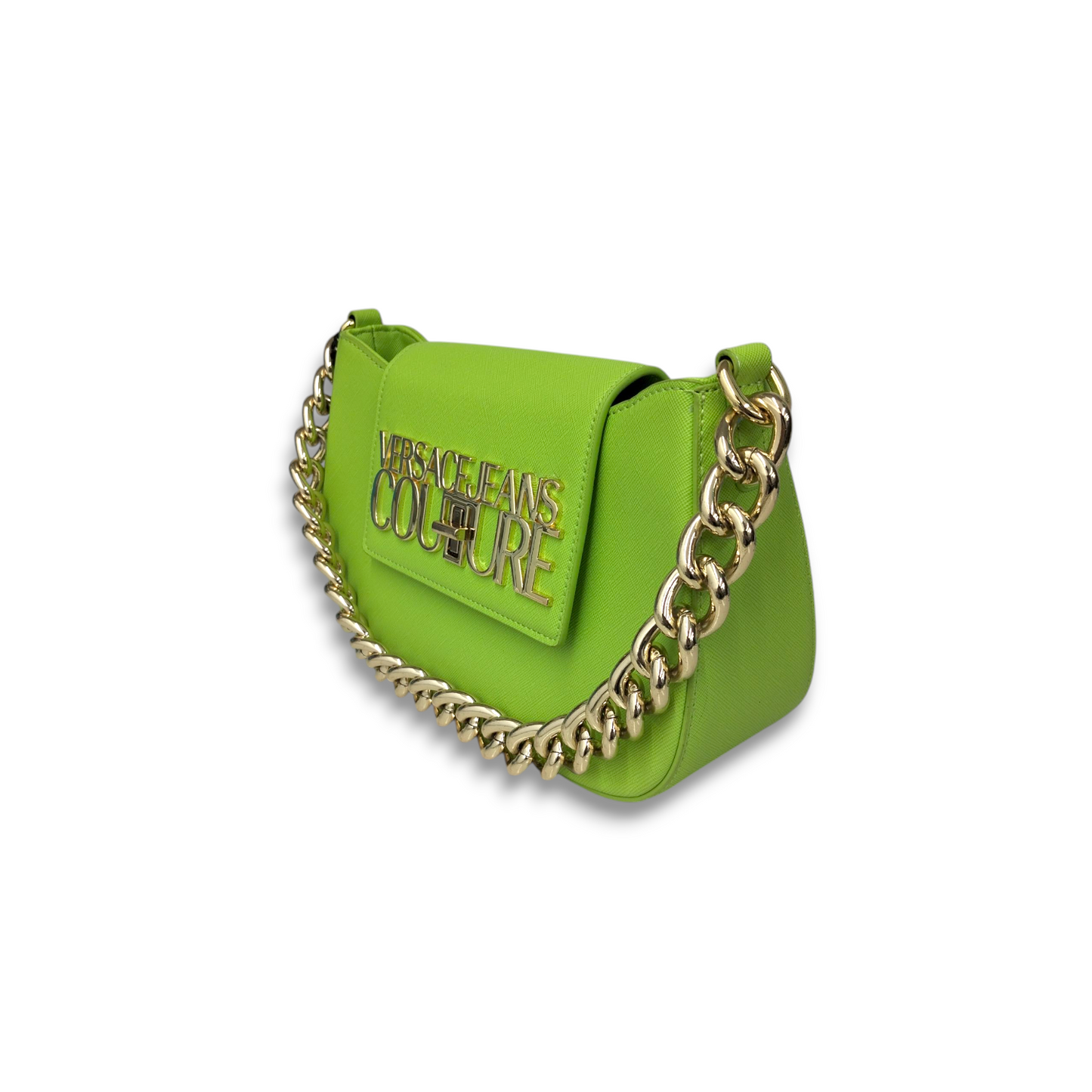 VERSACE Shoulder Bag Green Unused Item
