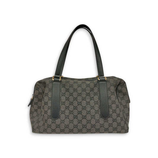 GUCCI Mini Boston Bag 257288 Black *Stain* 204046 Rank B