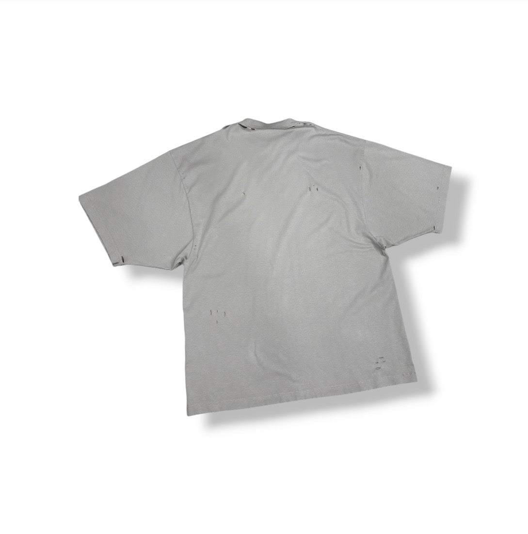BALENCIAGA T-SHIRT XS MENS GRAY 661715 TKVD5 RANK (B)