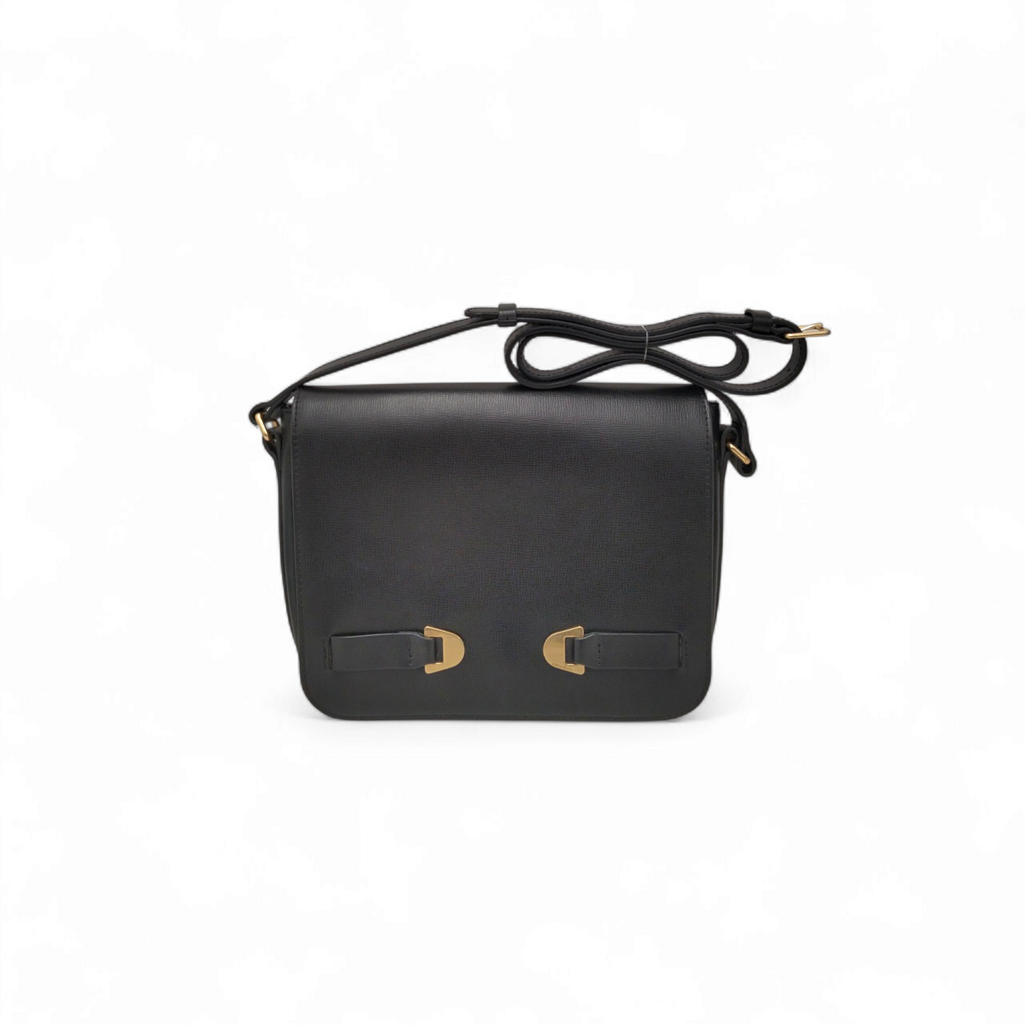 COCCINELLE Shoulder Bag Brown *Stain* Rank B