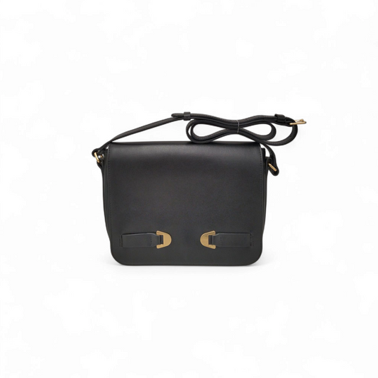 COCCINELLE Shoulder Bag Brown *Stain* Rank B