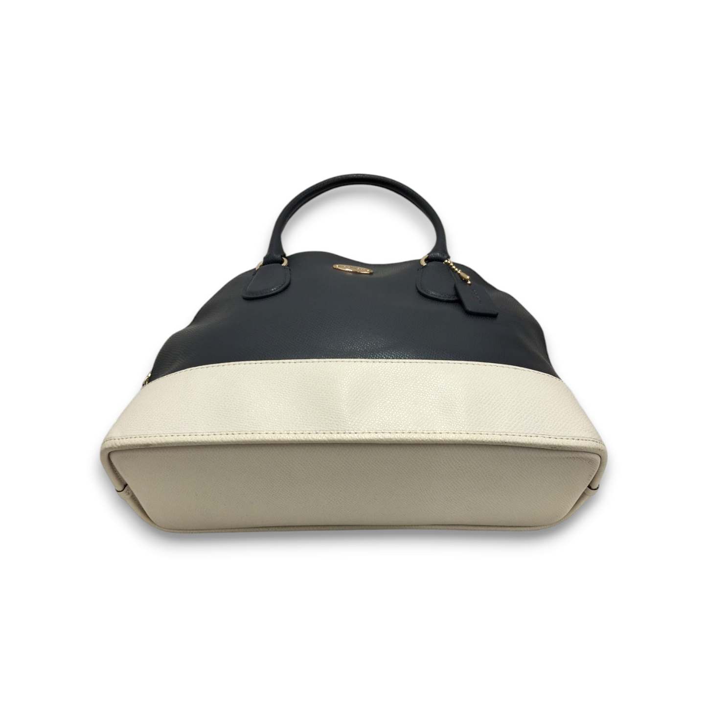 COACH 2WAY Bag F34491 Navy/Beige Rank AB