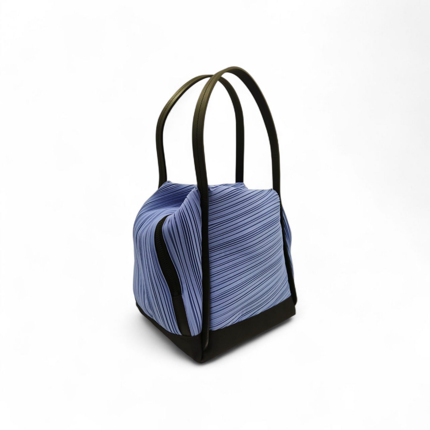 PLEATS PLEASE Handbag PP82-AG516 Sky Blue Rank A