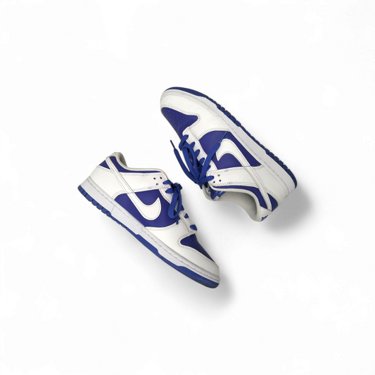 NIKE Sneaker SIZE 41 DD1391-401 Mens White/Blue *Stain* Rank B