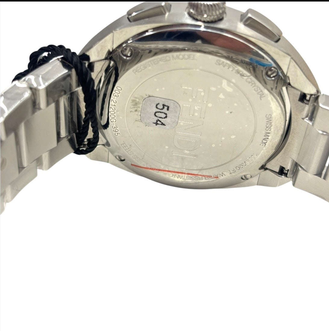 FENDI WRIST WATCH F213014000 WITH BOX 00-121200G RANK (A)