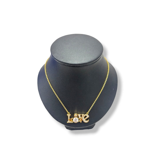 VIVIENNE WESTWOOD NECKLACE GOLD RODERICA PENDANT RANK (A)