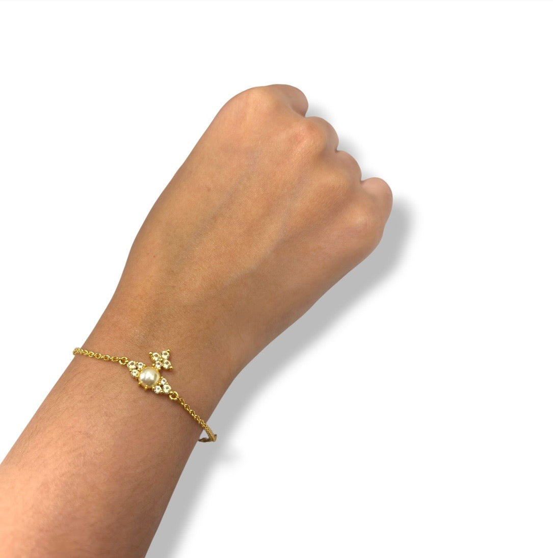 VIVIIENNE WESTWOOD BRACELET GOLD FEODORA GLID-PLATED RANK (B)
