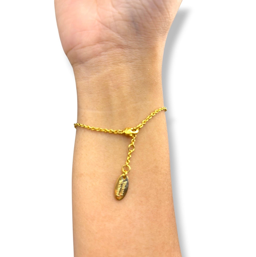 VIVIIENNE WESTWOOD BRACELET GOLD FEODORA GLID-PLATED RANK (B)