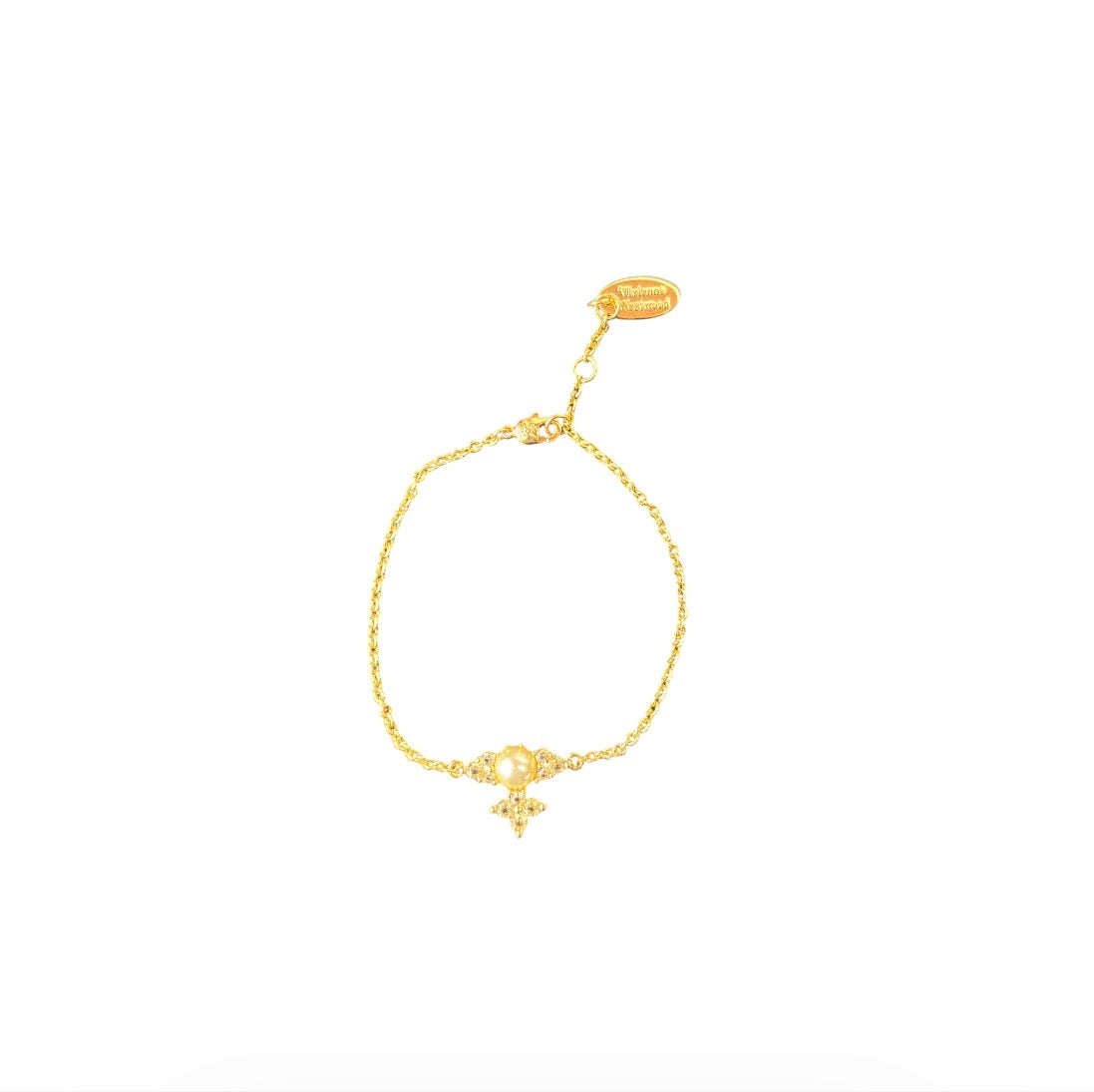 VIVIIENNE WESTWOOD BRACELET GOLD FEODORA GLID-PLATED RANK (B)