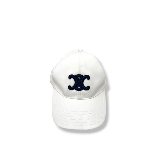 CELINE CAP 2AUT6969P WHITE STAIN RANK (B)