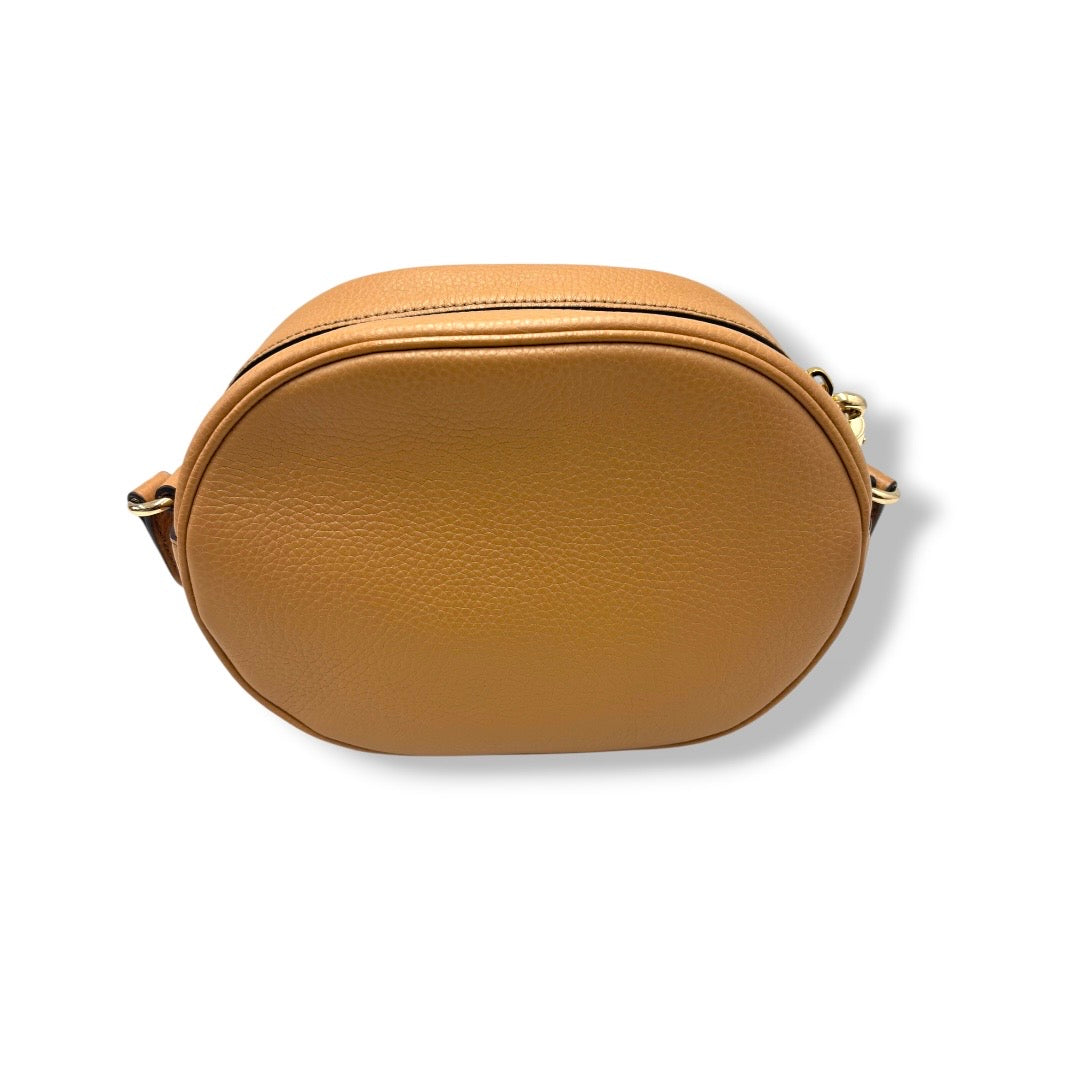 GUCCI SHOULDER BAG 747779 BROWN STAIN 493075 SOHO GG MARMO