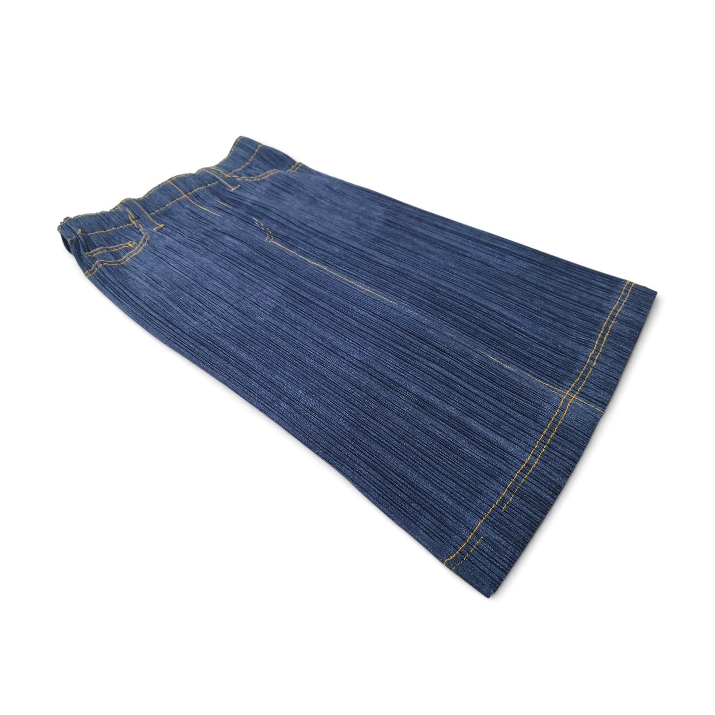 PLEATS PLEASE Skirt 1 Lady's Blue PP75-JG021 Rank B