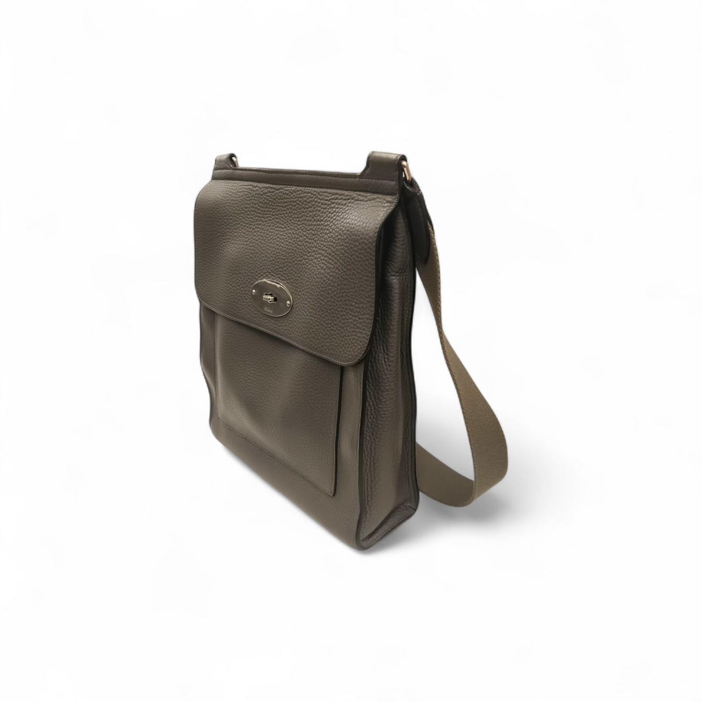 MULBERRY Shoulder Bag Gray Antony TFO Rank B