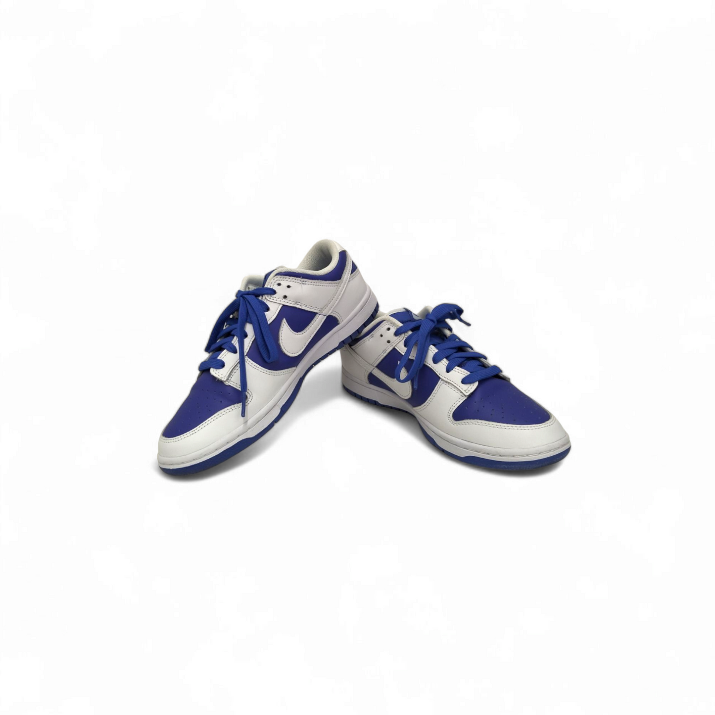 NIKE Sneaker SIZE 41 DD1391-401 Mens White/Blue *Stain* Rank B