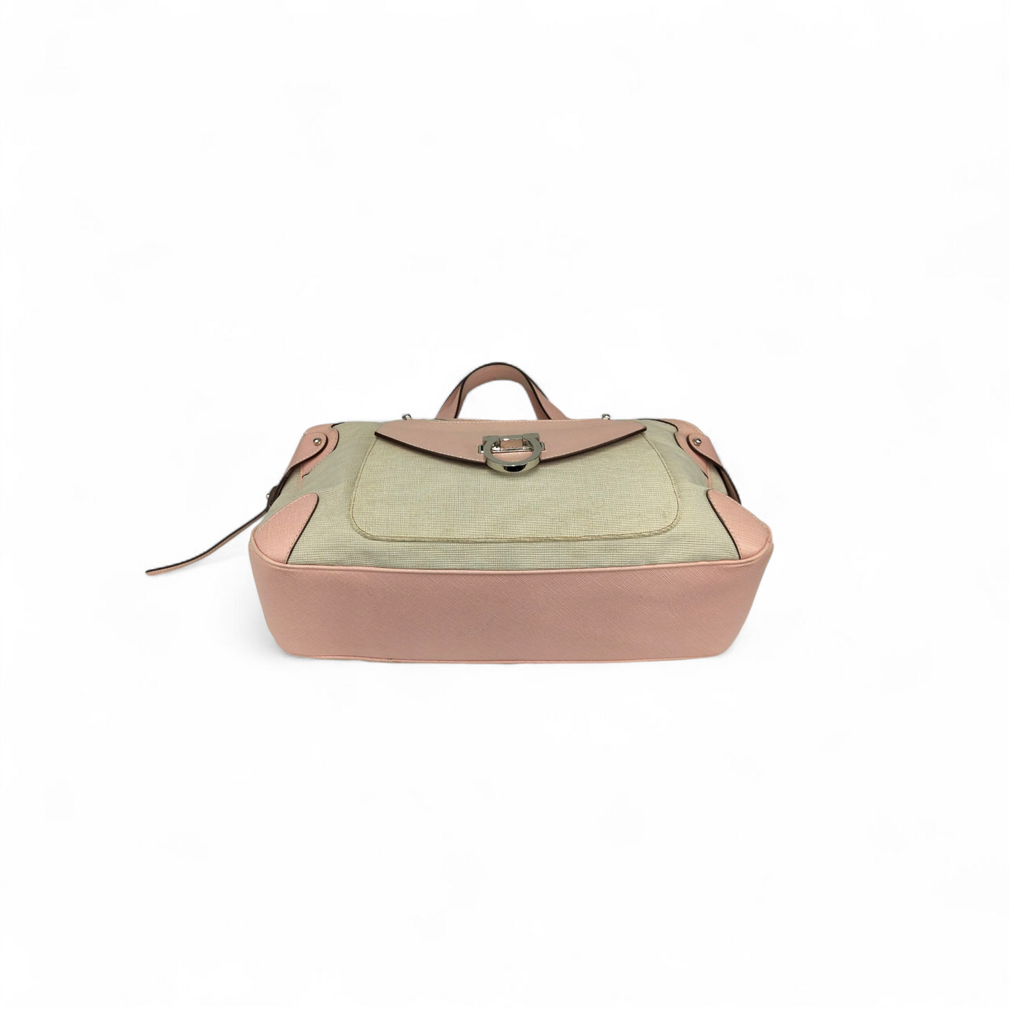 Salvatore Ferragamo Shoulder Bag DH-21 5340 Pink/Beige
