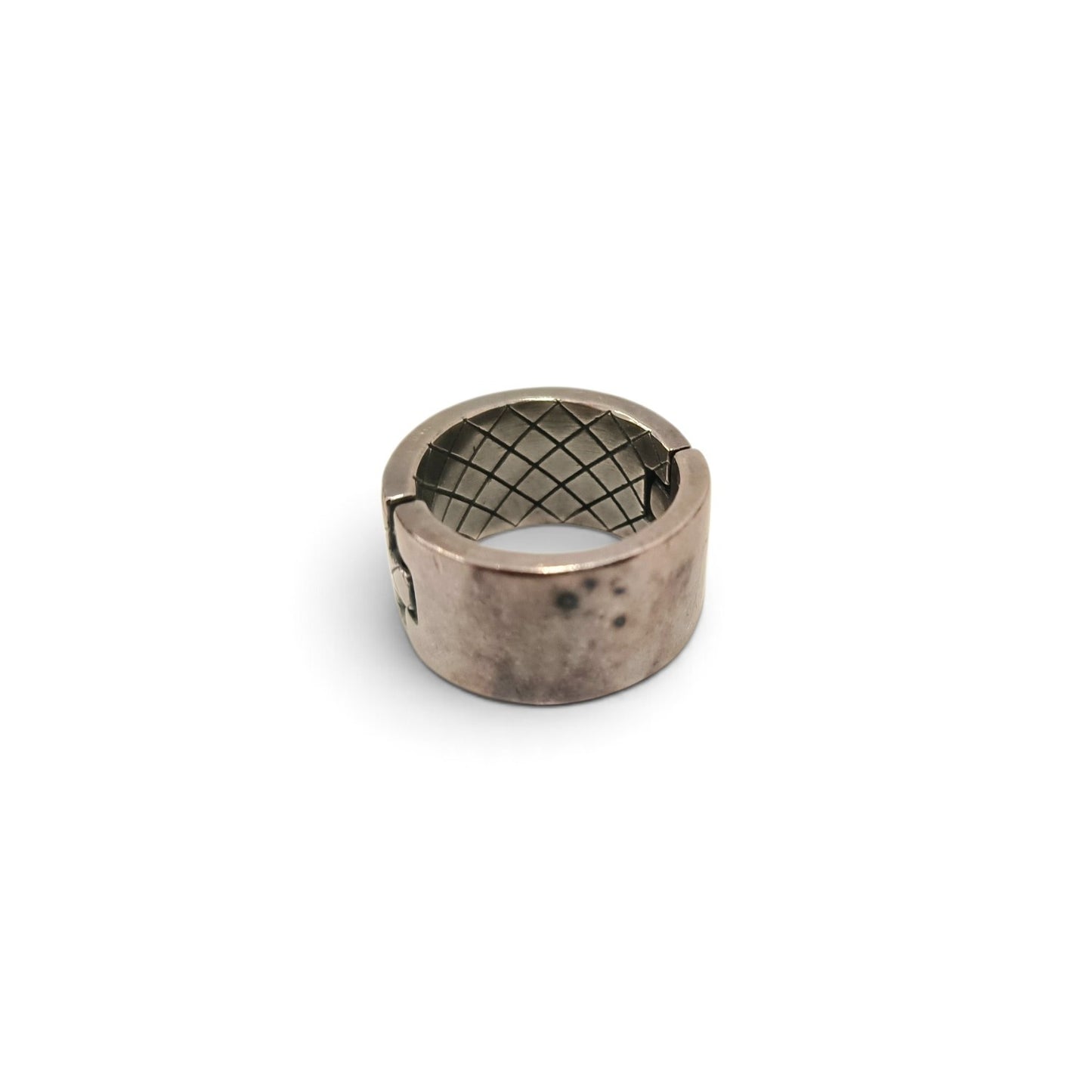 Ring BOTTEGA VENETA Silver Intrecciato Rank B