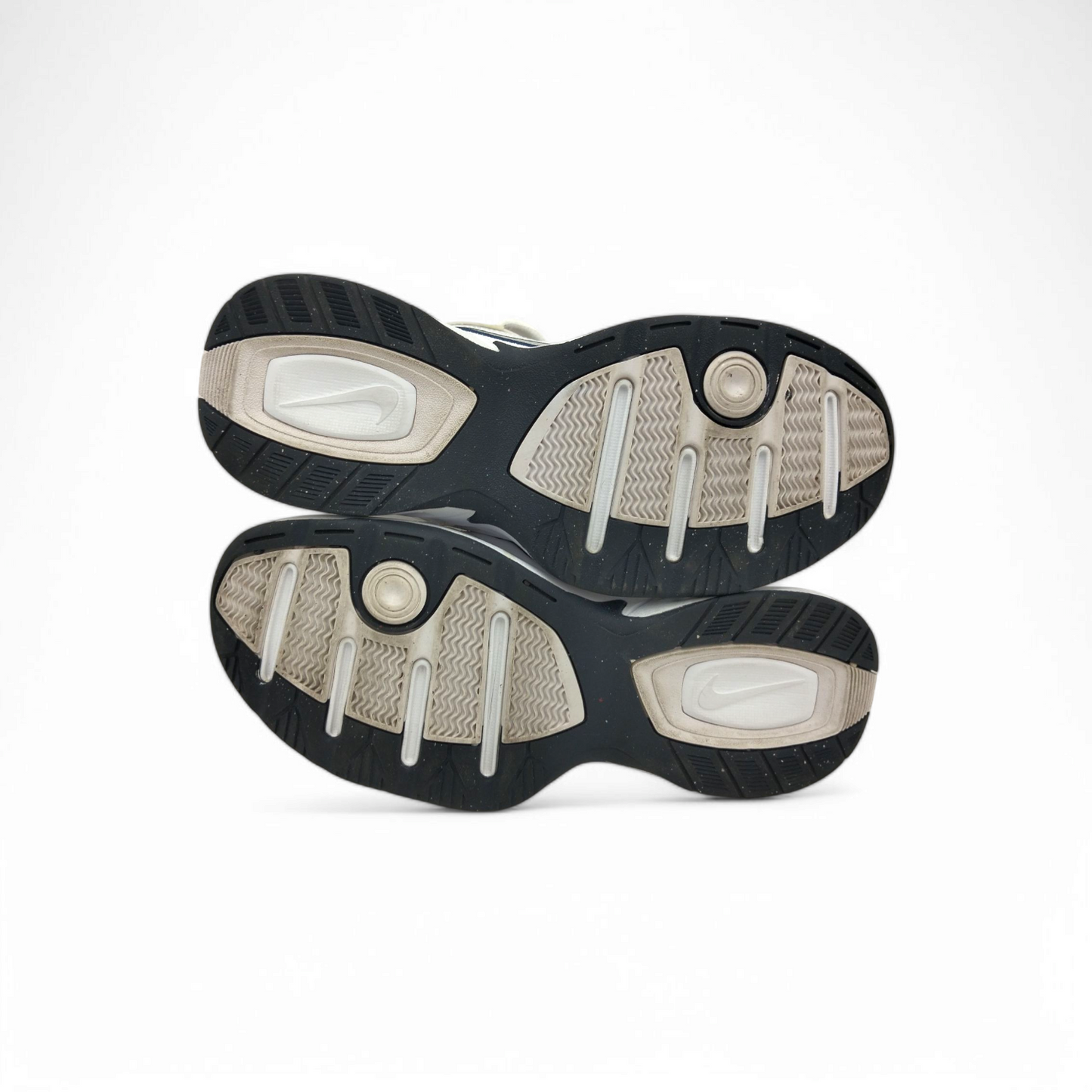 NIKE Sneaker Size 41 Mens 415445-102 White and Navy Rank B