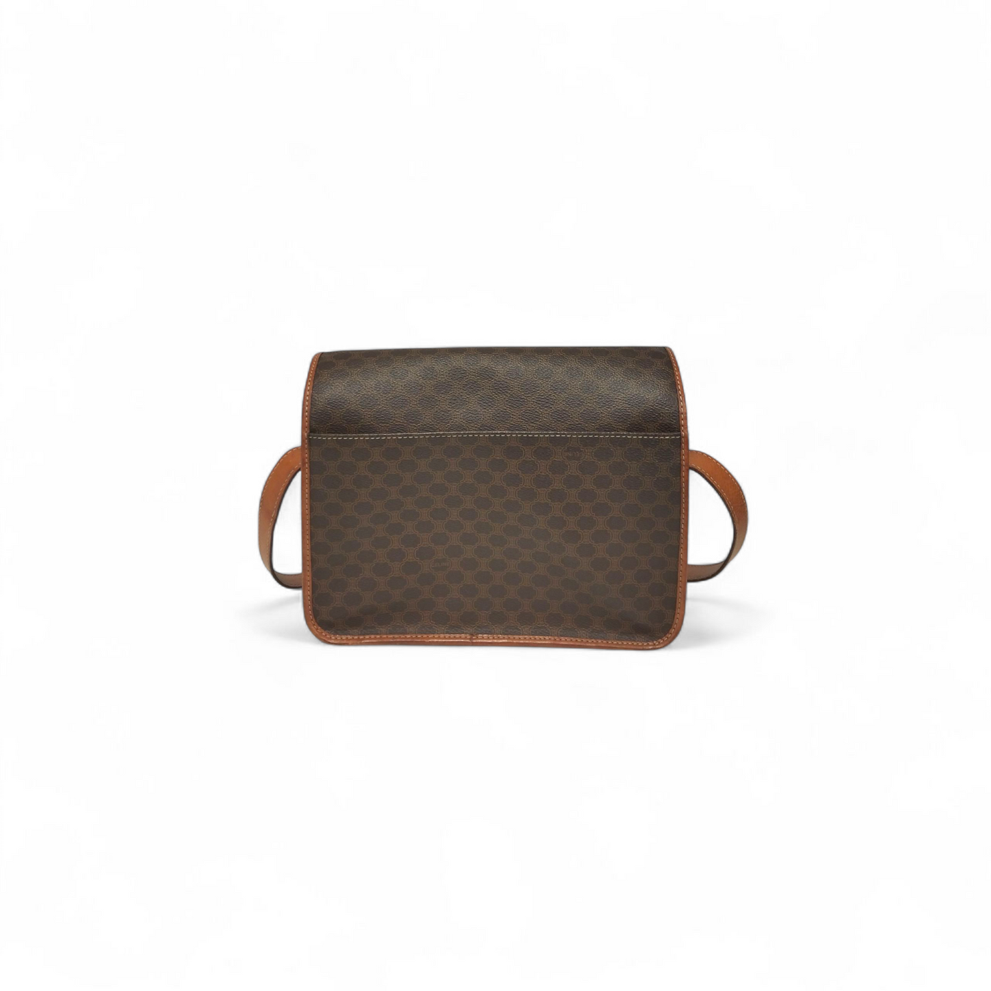 CELINE Shoulder Brown Scratch/Stain M11 Macadam  Rank (B)