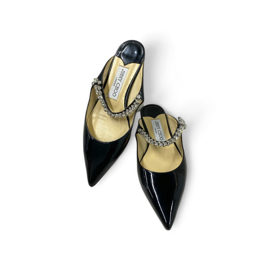 JIMMY CHOO Mule 34 Lady's Black Rank A