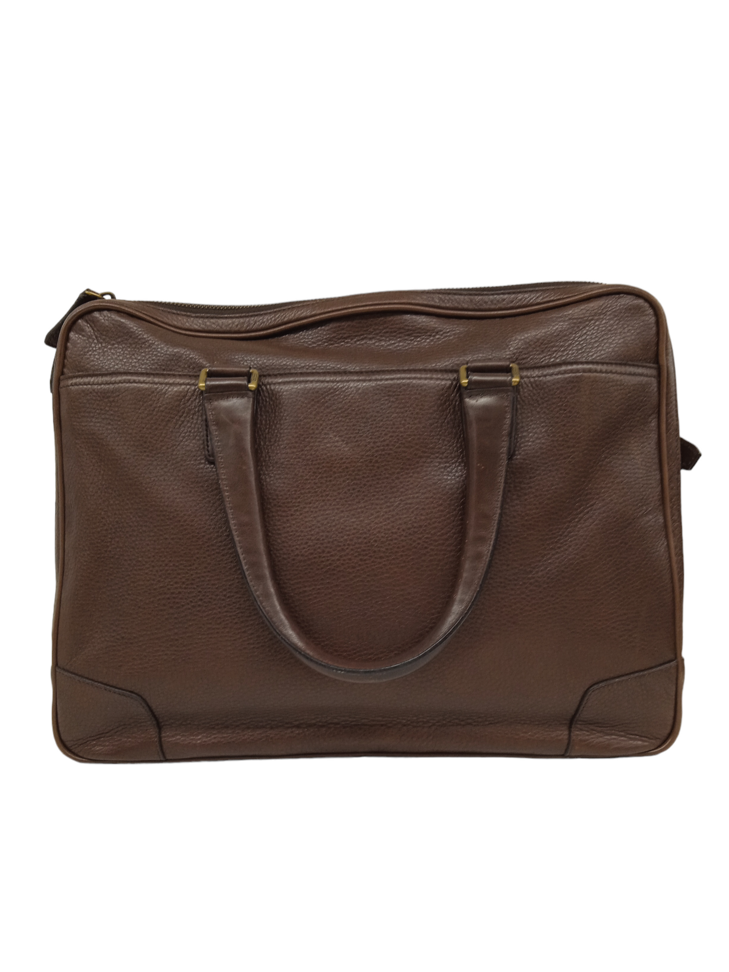 COACH Business Bag Brown 70478 (Rank B)