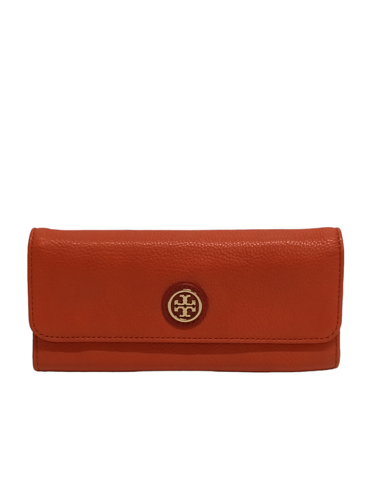 TORY BURCH Long Wallet Unused item Orange Purple 22139109