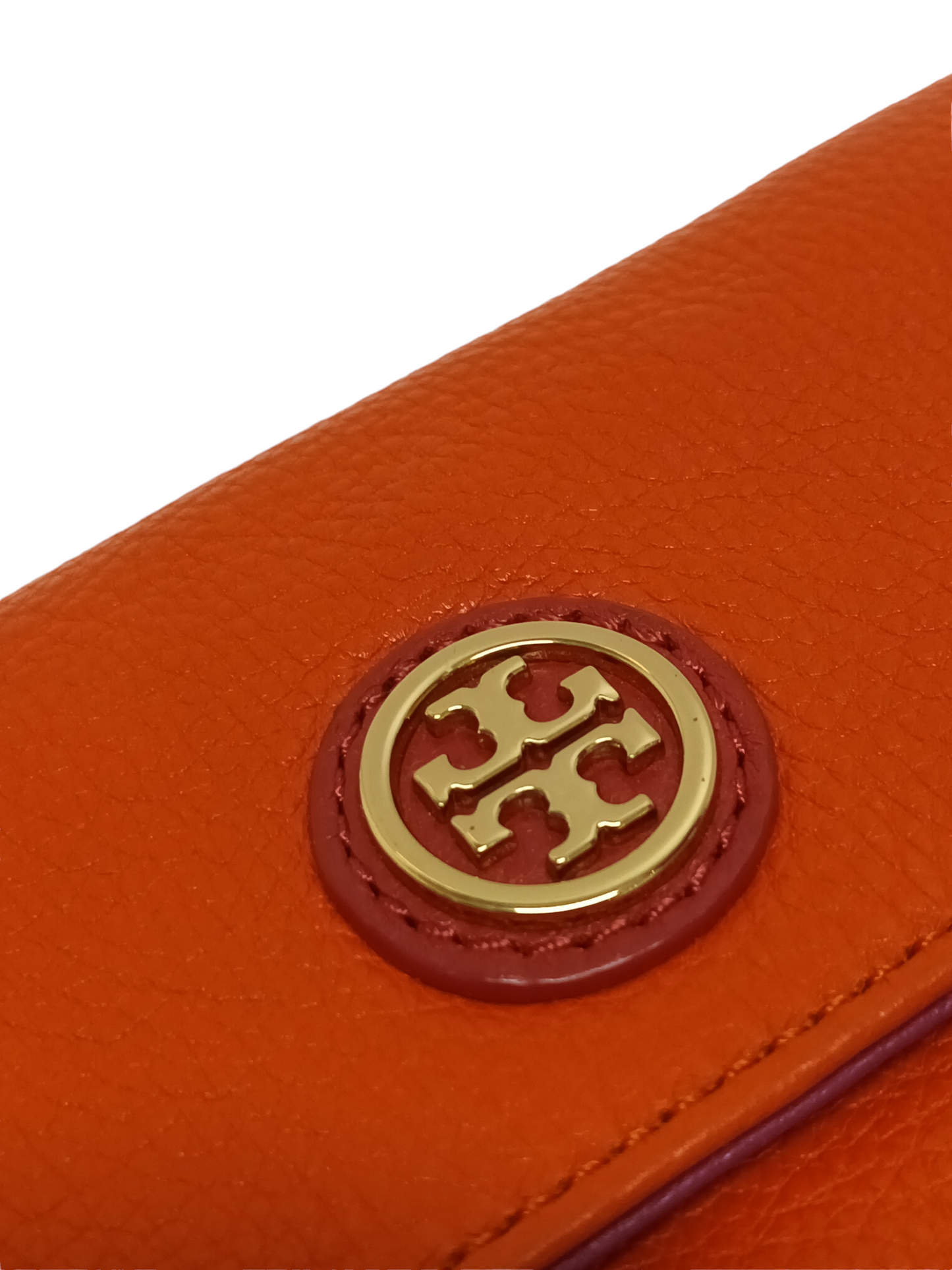 TORY BURCH Long Wallet Unused item Orange Purple 22139109