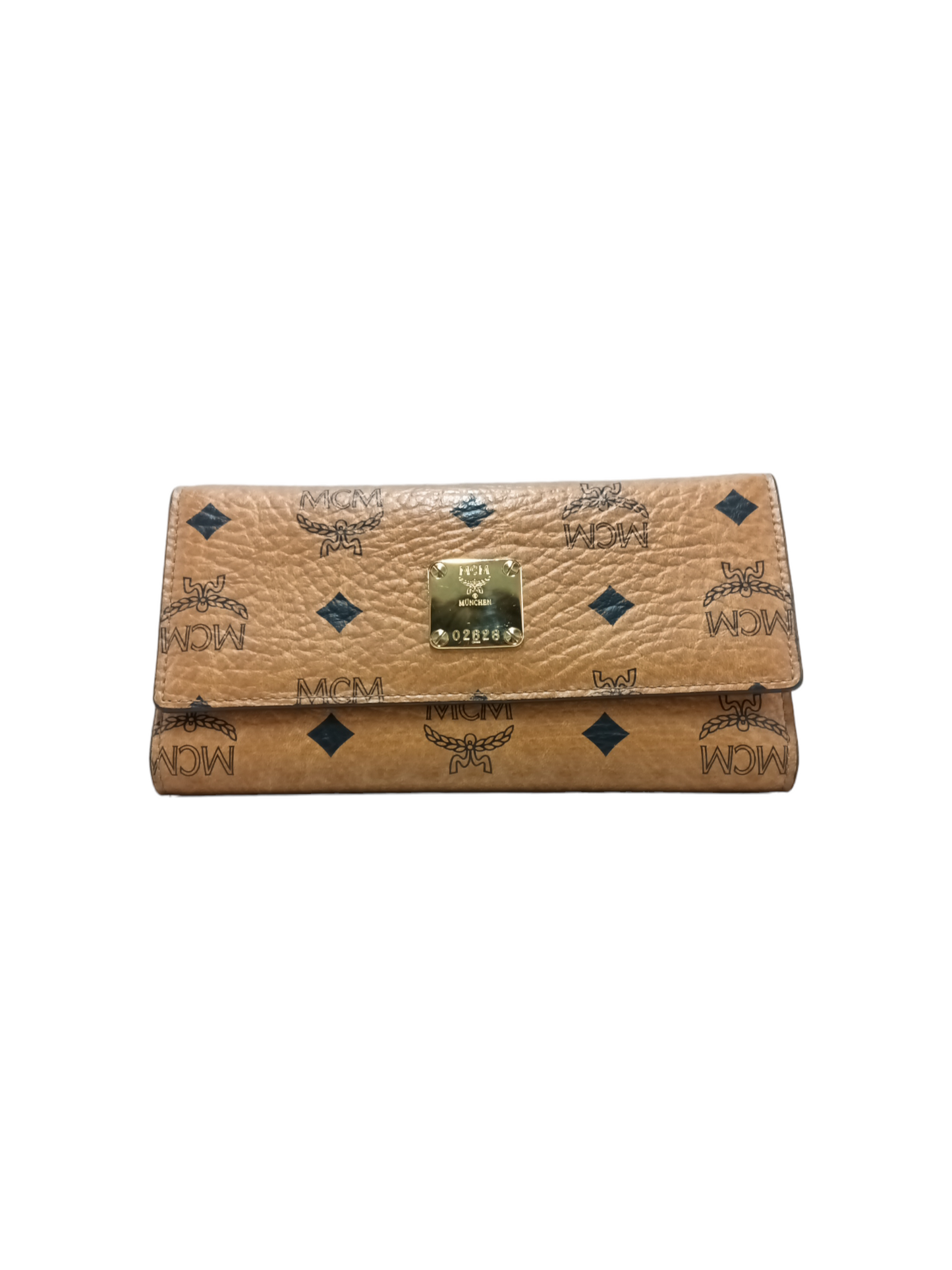 MCM Wallet MYL3SVC11C0 Brown Rank B