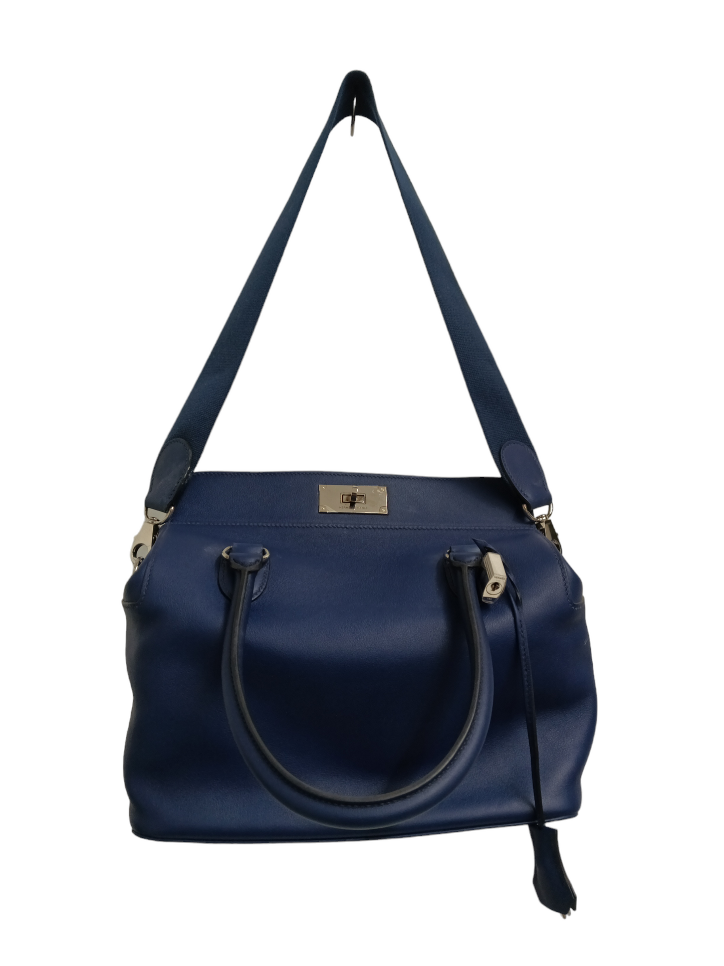 HERMES BAG NAVY R 28E