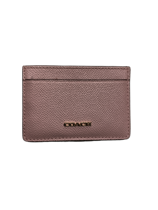 Coach card Case