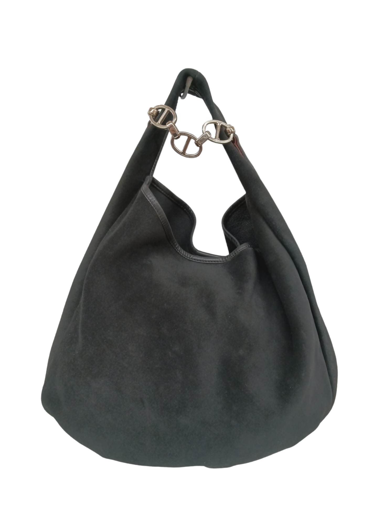 LOEWE Leather Bag 051007 Black (Rank B)