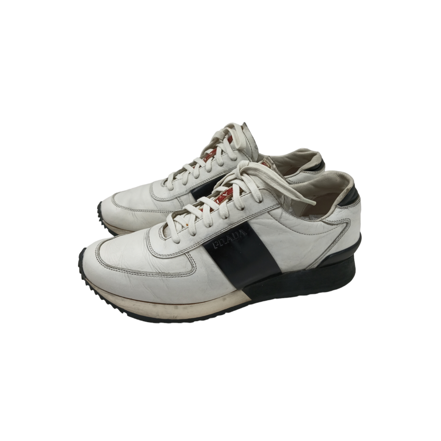 PRADA Shoes 6 Men White/Black