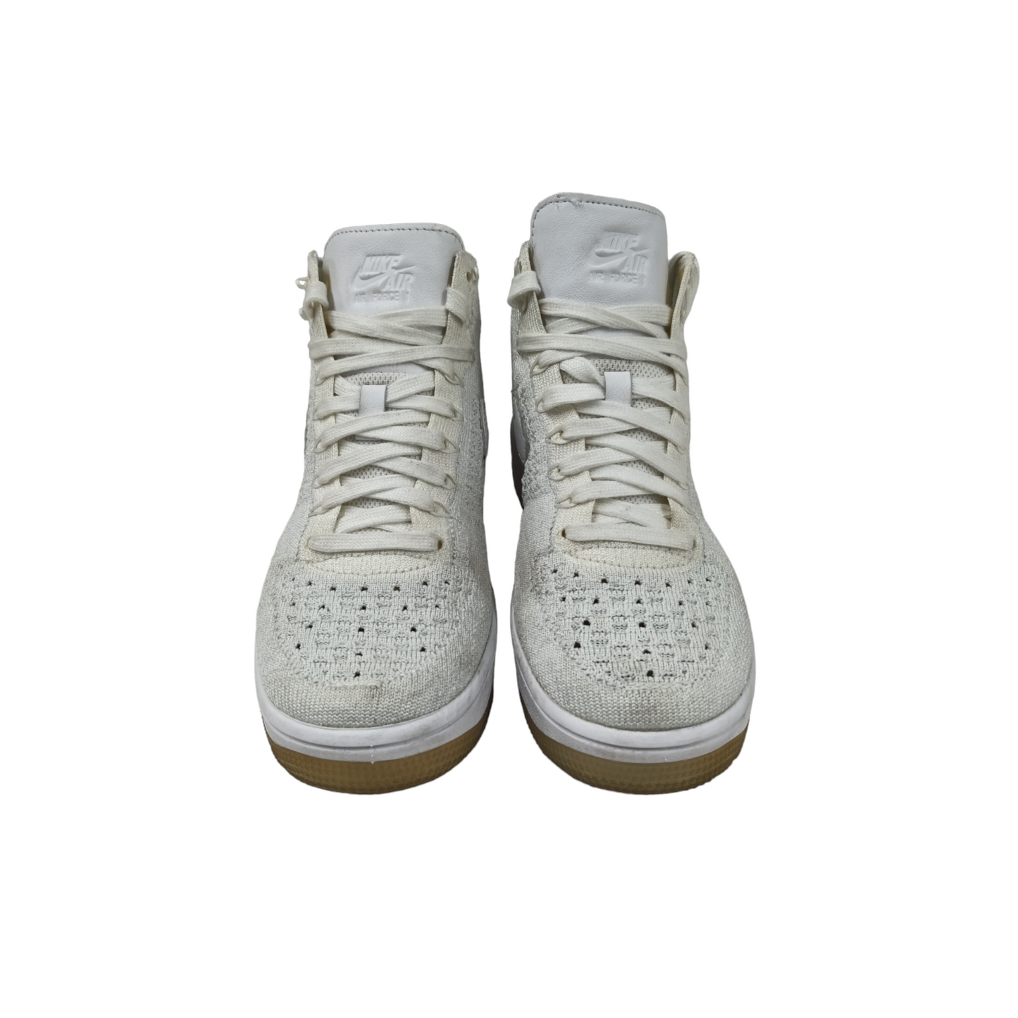 NIKE Hight Cut Sneakers White Rank B