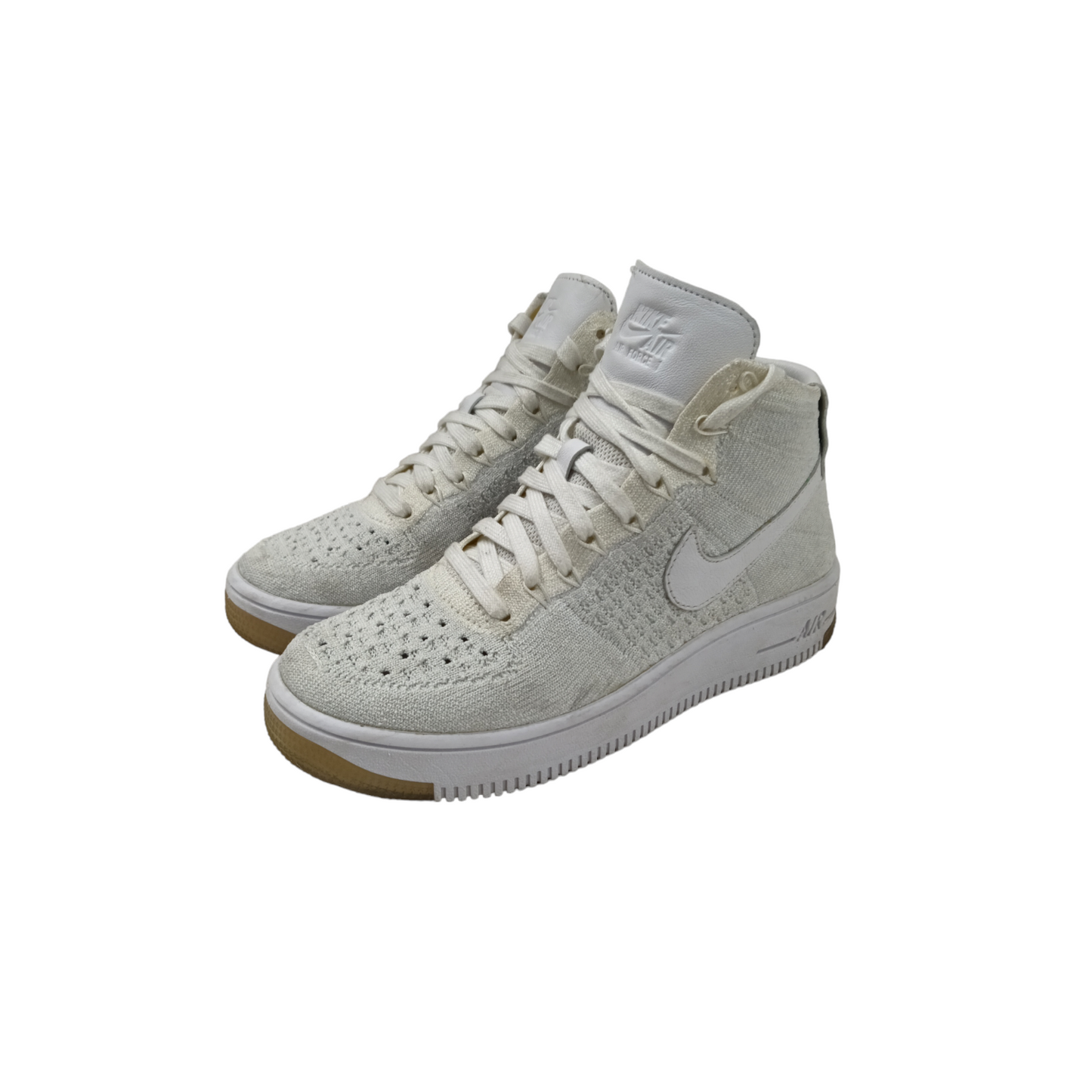 NIKE Hight Cut Sneakers White Rank B