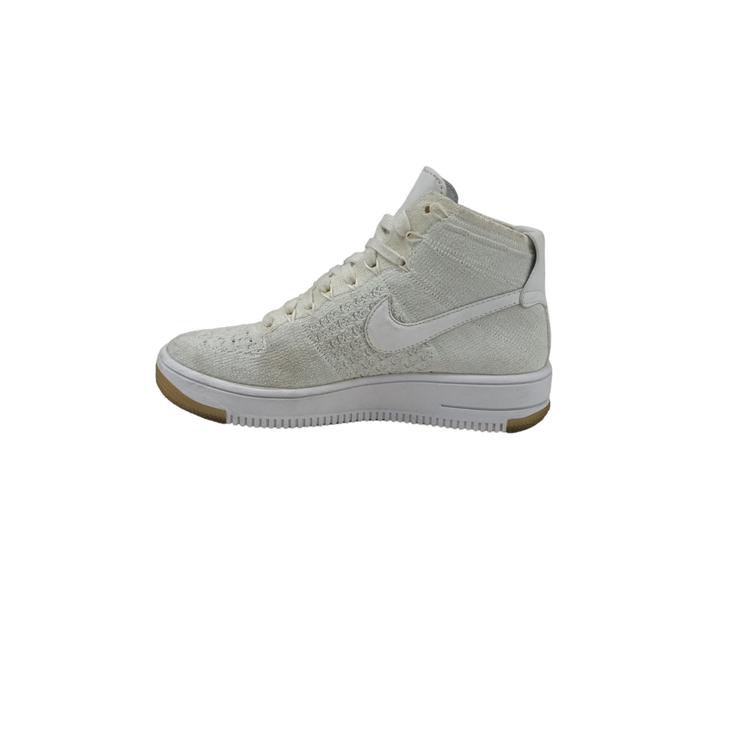 NIKE Hight Cut Sneakers White Rank B