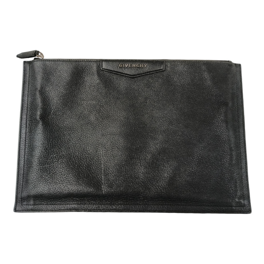 GIVENCHY Clutch Bag Black Rank B