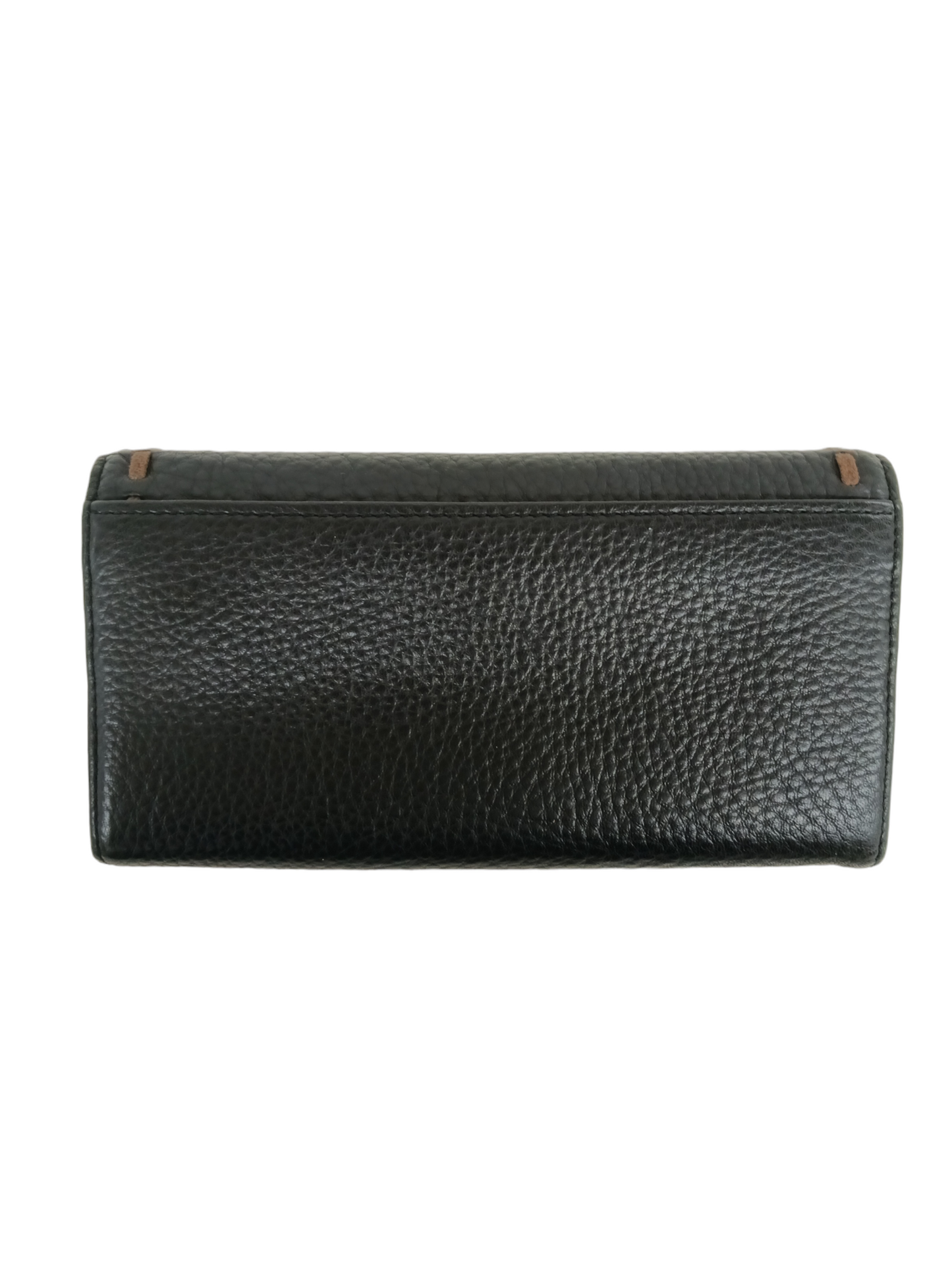 Vivienne Weatwood Long Wallet Black Leather (Rank B)