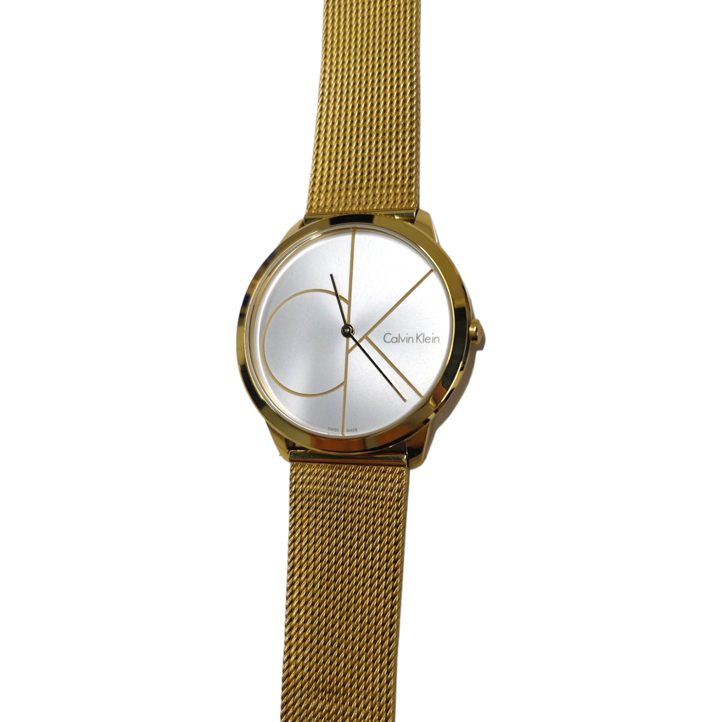 Calvin Klein Wrist Watch K3M 215 Gold Stainless Steel Rank A