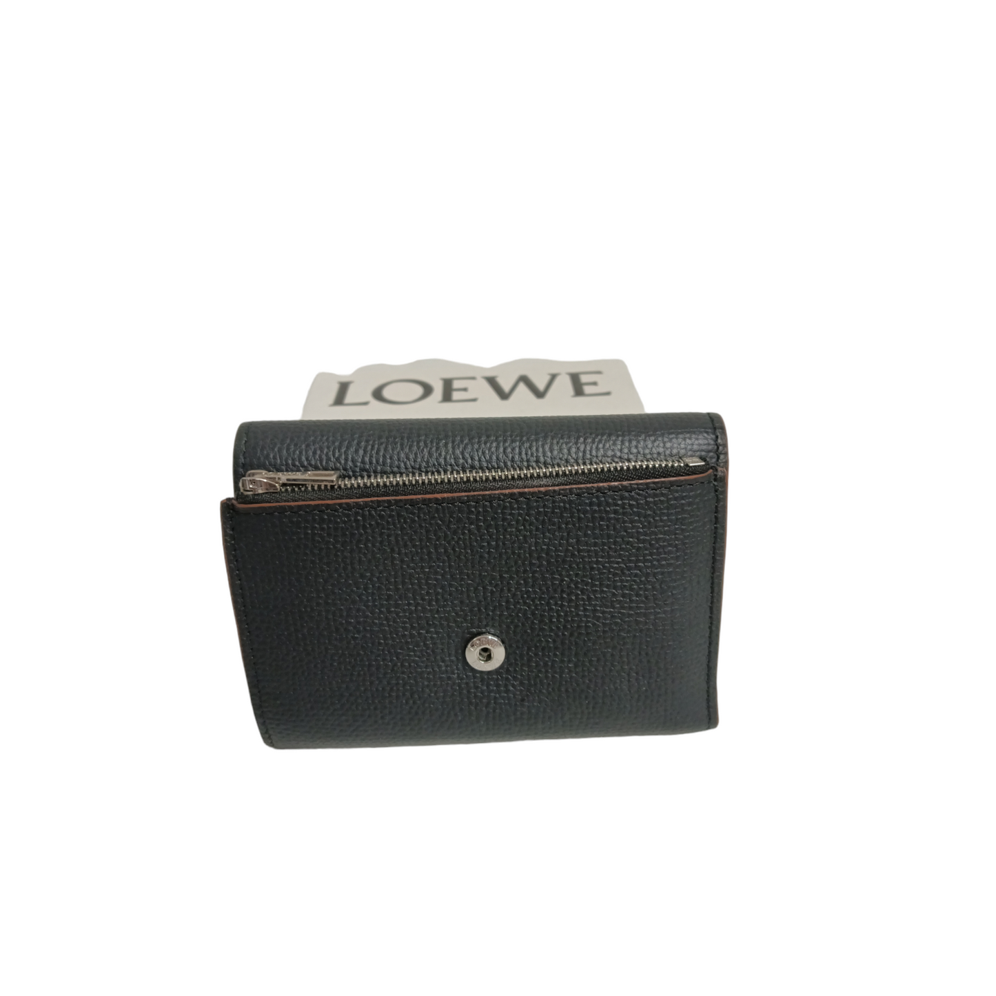 LOEWE WALLET ANAGRAM VERTICAL Black 262112