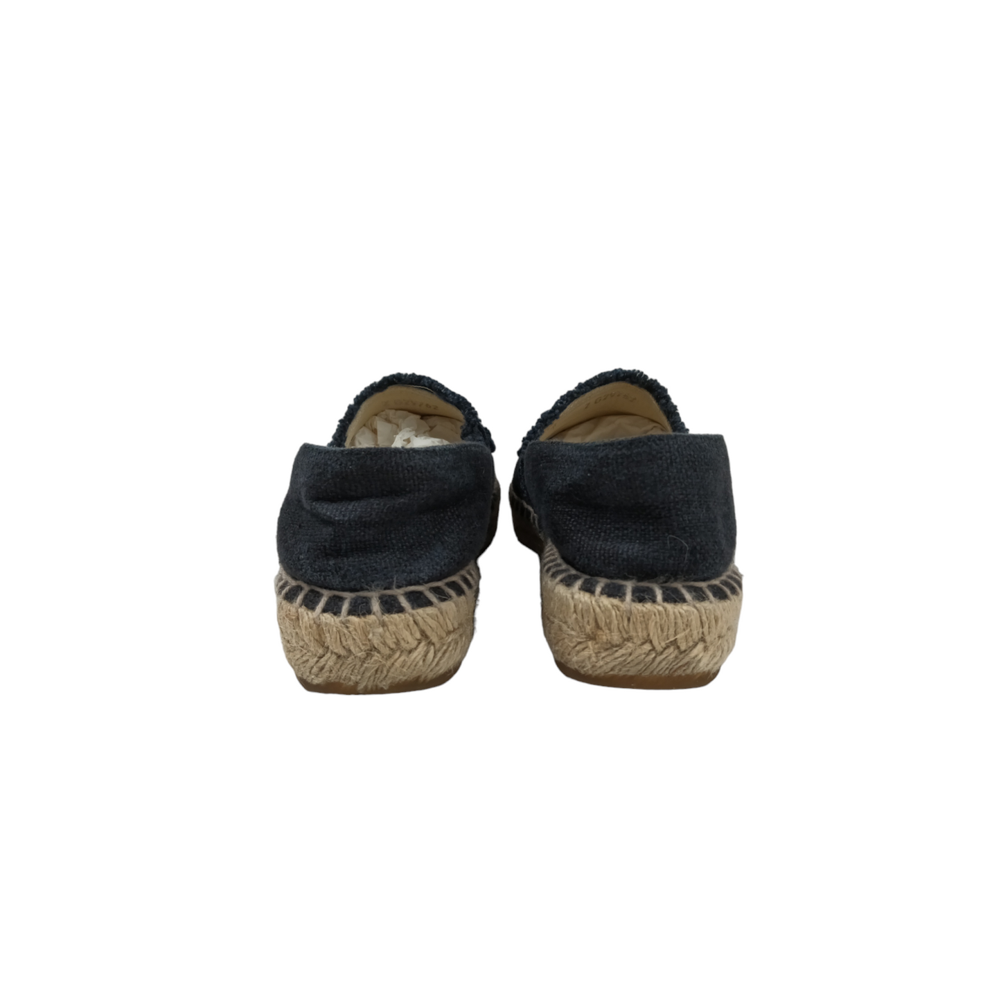 CHANEL Espadrille Size 35 Black ZG29762 Rank B