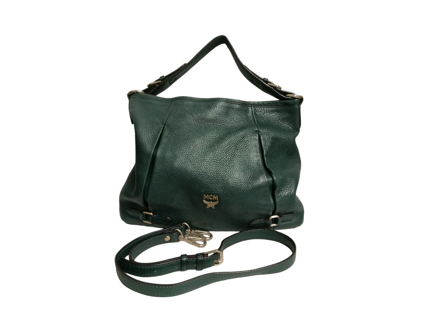 MCM 2WAY BAG MWH2SIE82GD001 GREEN