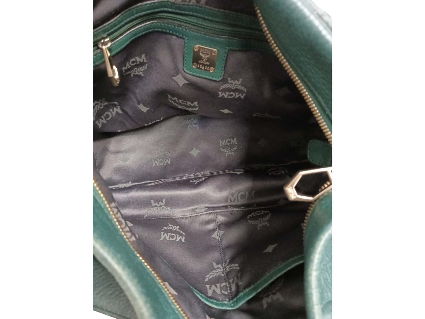 MCM 2WAY BAG MWH2SIE82GD001 GREEN