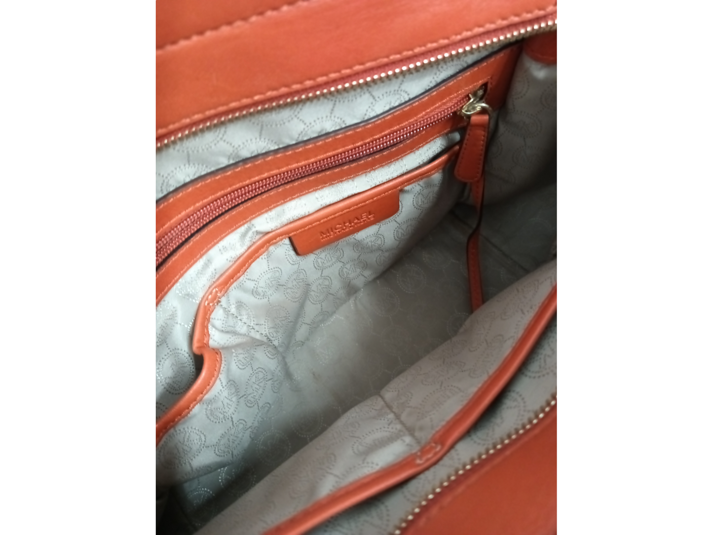 MICHAEL KORS 2WAY BAG ORANGE AV-1405