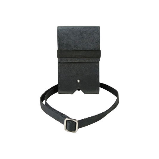 MONTBLANC Shoulder Pouch MB128568 Black Rank B